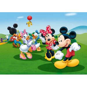 Minnie egér és Mickey egér faltapéta (160 x 115 cm)