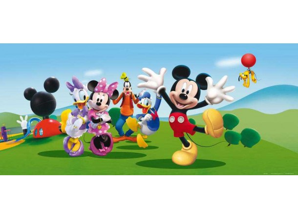 Mickey, Minnie egér gyerek poszter (202 cm x 90 cm)