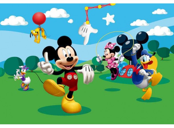 Mickey egér, Minnie egér poszter  (360 cm x 254 cm)